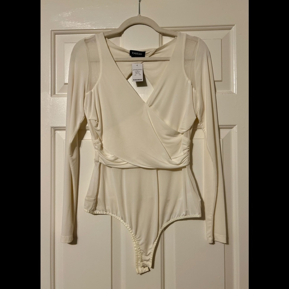 Bebe Mesh Bodysuit ASO Katherine Pierce
